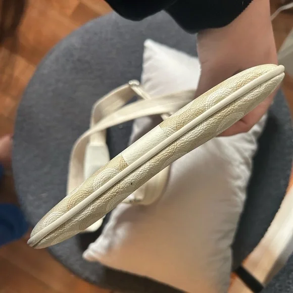 Vintage Coach Signature Stripe Crossbody Ivory Stripe Swingpack - Picture 11 of 11